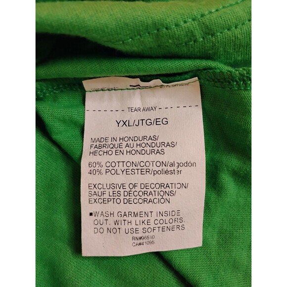 Boys Under Armour Gradient Baseball Icon Short Sleeve Shirt Green Youth XL - Picture 3 of 4